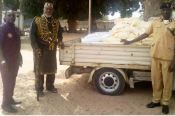 P-ARI Foundation supports Jeshwang Prison with food, sanitary items