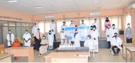 Regional Health officials conclude hand sanitiser, PPEs training